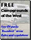 Free Campgrounds of the West Ebook Cover