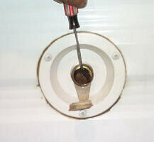 Remove the screen ...